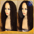 2016 Alibaba express unprocessed virgin mongolian curly afro wigs for black women